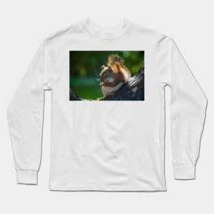 Chunks the Red Squirrel Long Sleeve T-Shirt